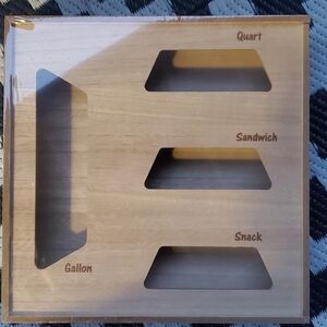 NEW Storage Bag Box For Organizing Kitchen or Drawers etc 12 X 12